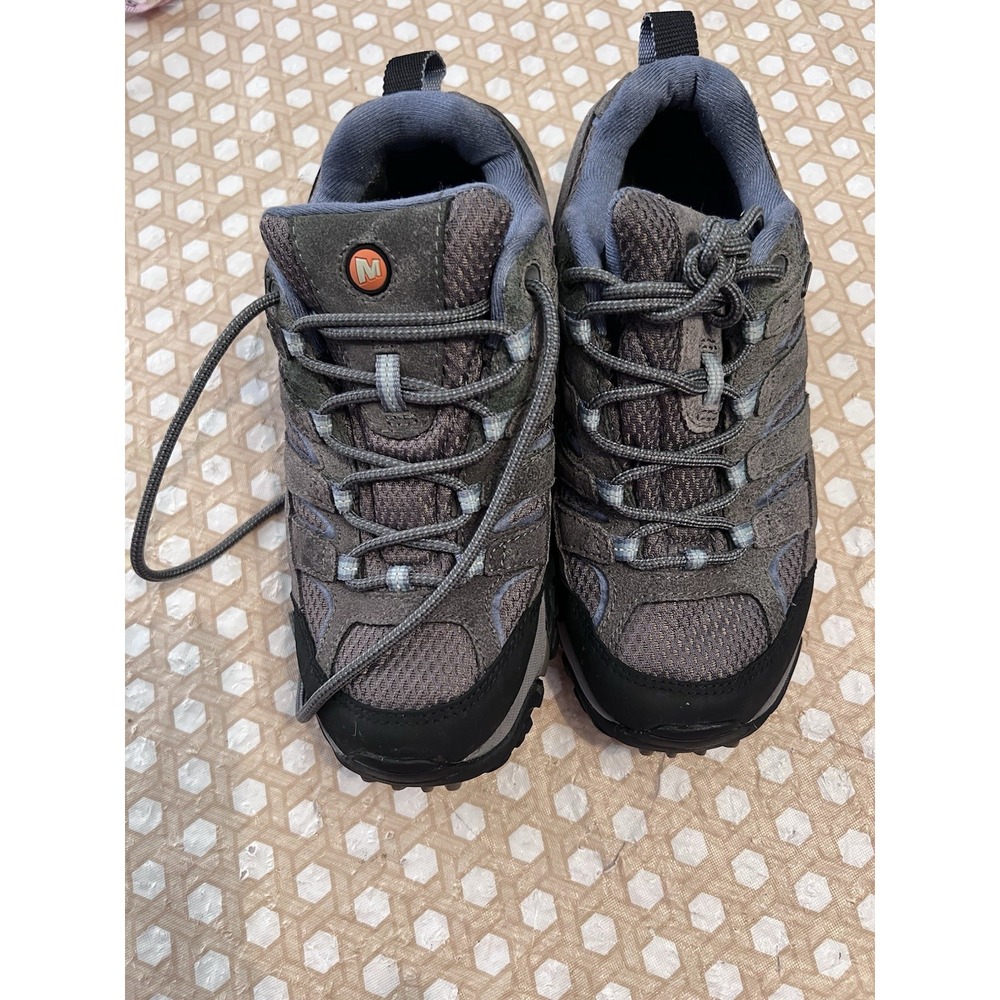 Merrell Moab 2 J06026 Women's Size 6.5W Waterproof Vibram Hiking Shoes Granite